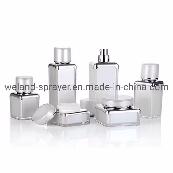 OEM-Acryl-Cremeglas-Lotion-Kosmetik-Parfümflaschen-Set