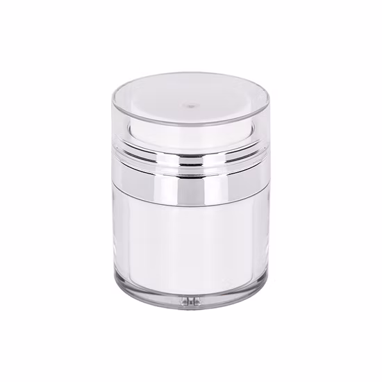 Kunststoff-Acrylglas mit Milchglas, Vakuum-Cremeglas mit kostenloser Probe