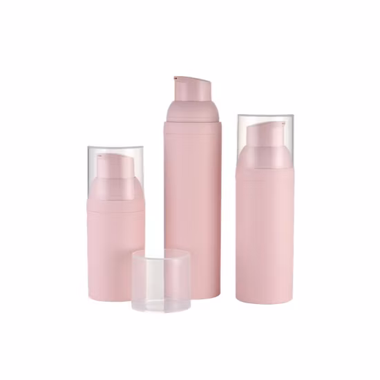 Großhandel Matt Pink Airless Lotion Pumpflasche für Serumflasche