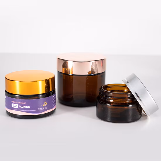 Mattierte Gläser für Körperbutter mit angebrachtem Löffel, 70 ml, 130 ml, 200 ml, Reinigungsbalsam-Glas. Passen Sie das kurze und breite Glas für Cremes individuell an