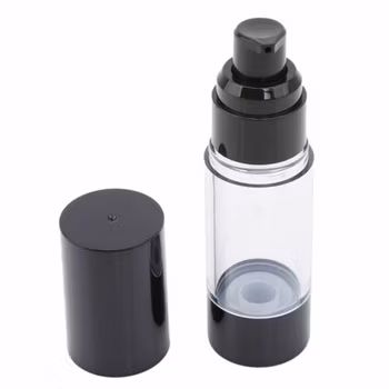 Fabrik-Direktverkauf 30 ml schwarze Airless-Flasche mit Spray oder Lotionspumpe